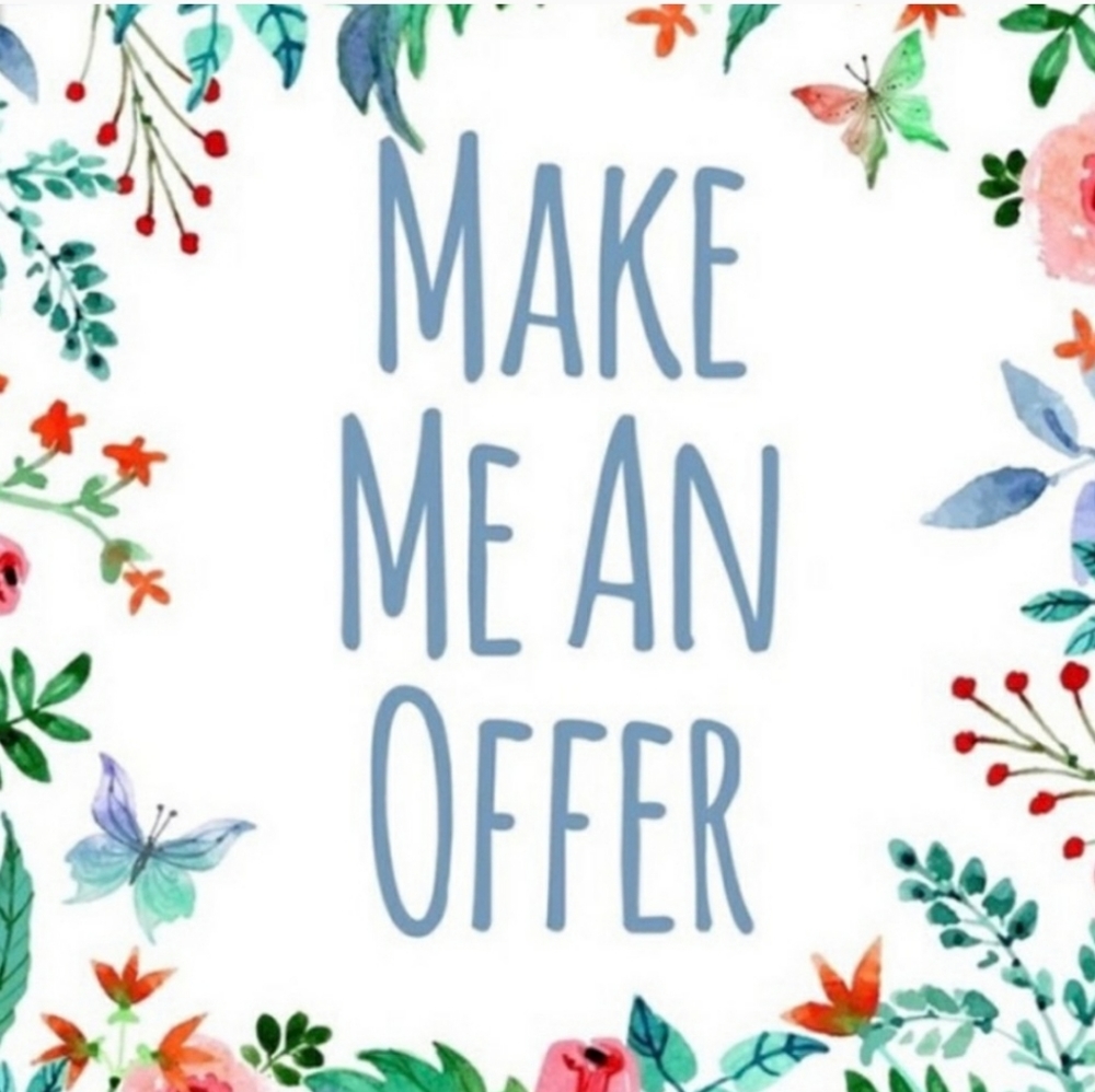 All reasonable offers accepted!!
